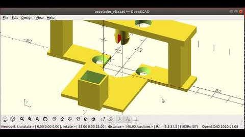 Openscad - Auxiliary Axes patch
