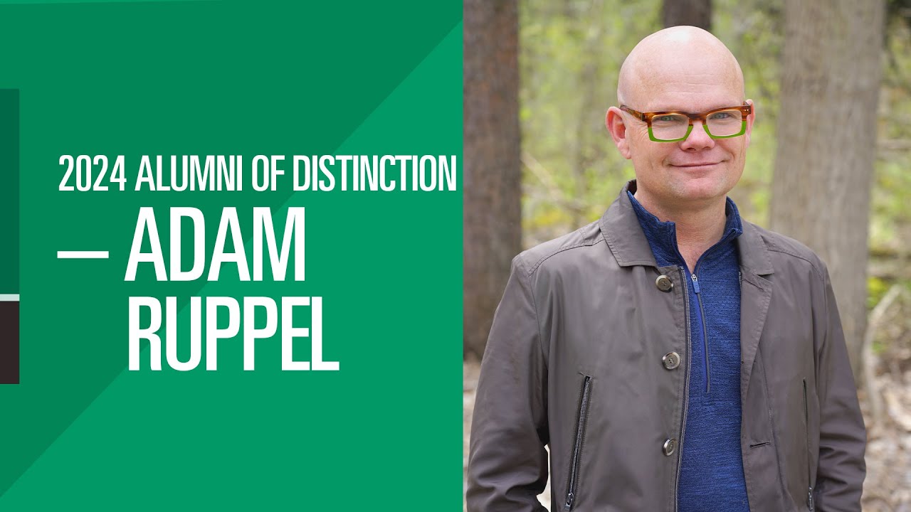 2024 Alumni of Distinction - Adam Ruppel - YouTube