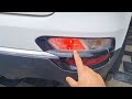 Rear fog light not working in Kia Sportage, replacing fuse