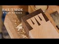 Frank Strazza: One Of The Premiere American Furniture Makers (AMAZING DOVETAIL JOINERY)