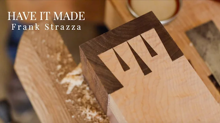 Frank Strazza: One Of The Premiere American Furniture Makers (AMAZING DOVETAIL JOINERY)