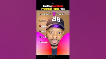Ranking Top 5 Prediction Filters 🤣🤣🤣🤣