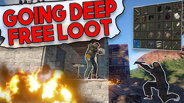 Going DEEP On My NEIGHBOURS?! | Rust SOLO SURVIVAL Gameplay