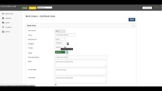 Maxpanda Tutorials - Completing a WORK ORDER by Maintenance Department