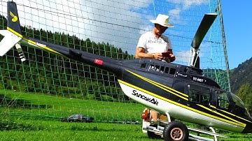 Francis Paduwat Arlberg Lama SA 315B and JetRanger 206B