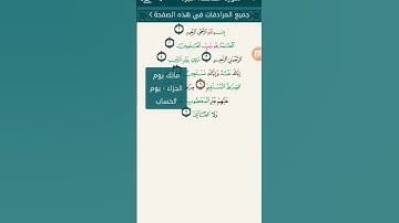 معاني كلمات سورة الفاتحة ❤️❤️❤️#/ الله #/#القرآن##/ محمد #/ معاني كلمات القرآن ❤️