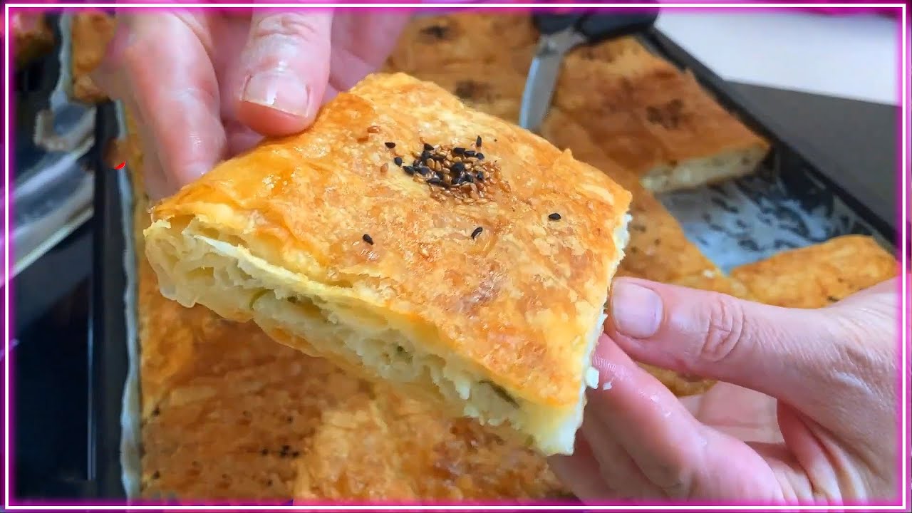 ???? BÖYLE TEPSİ BÖREĞİ AŞIK ETTİRİR ???? Kolay ve Pratik Peynirli Tepsi Böreği Tarifi