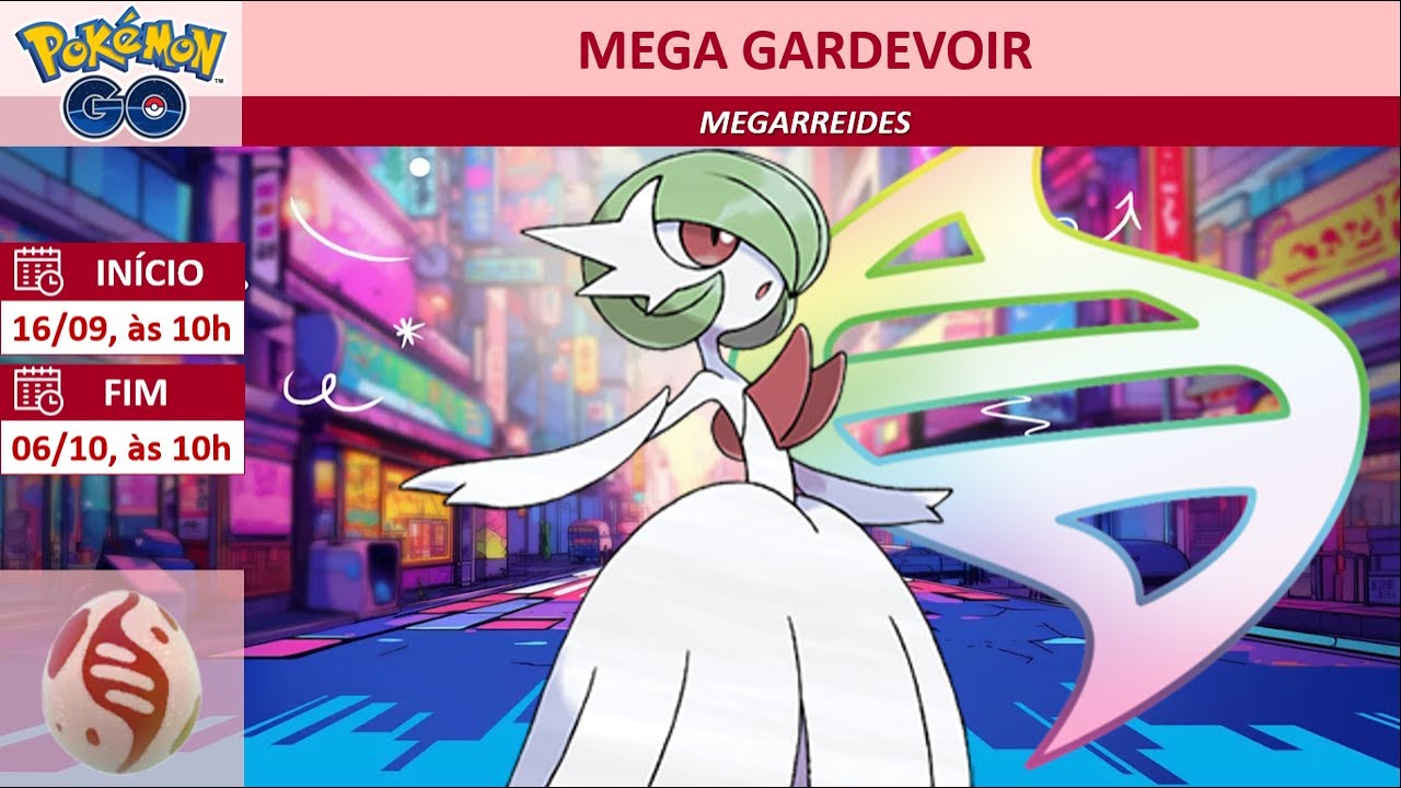 Mega Gardevoir em Megarreides no Pokémon GO em 2023