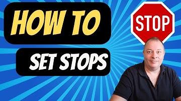 HOW TO SET STOPS = FOREX DAY TRADE