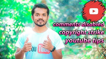 How To Protect Youtube Channel From spam And Bad Comments | comments disabled,copyright strike etc
