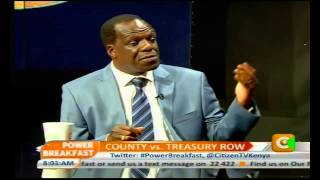 Power Breakfast: County vs Treasury Row