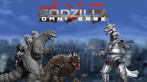Showa Godzilla 70s and Anguirus vs Showa Mechagodzilla 2 (Godzilla Omniverse)