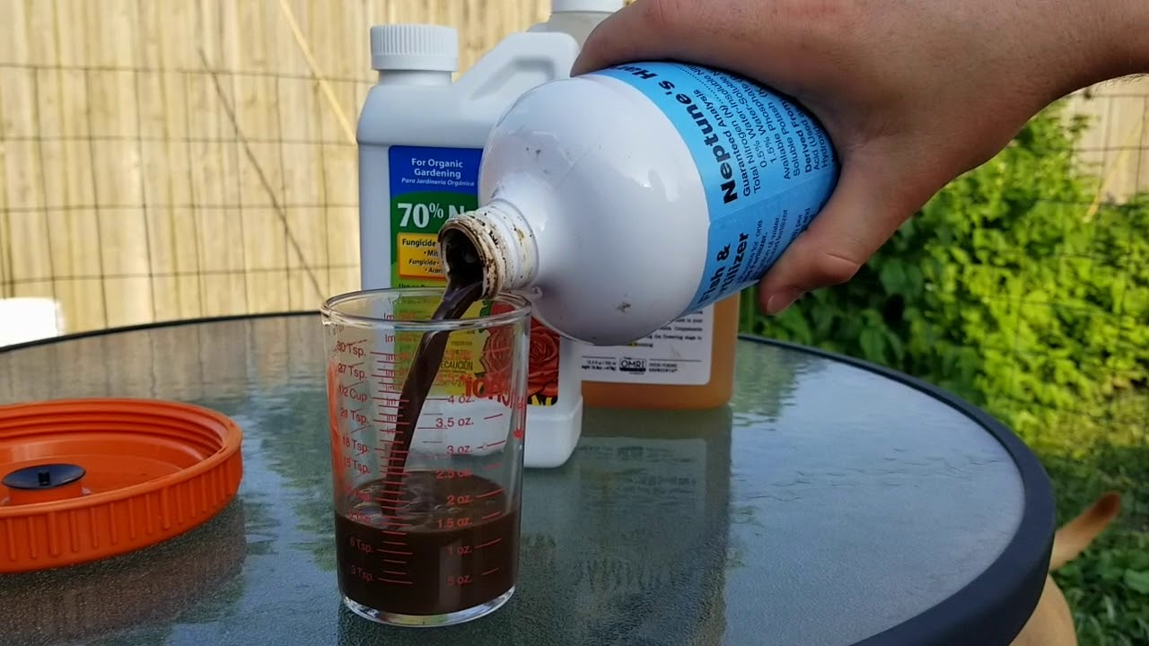 Vlog 11 - Applying Organic Fertilizers, Microbials, & Pesticides