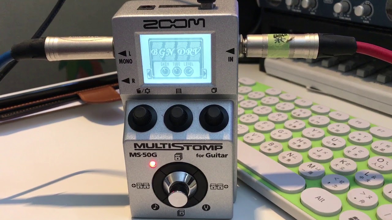 ZOOM MS50G 3.0 sound test YouTube