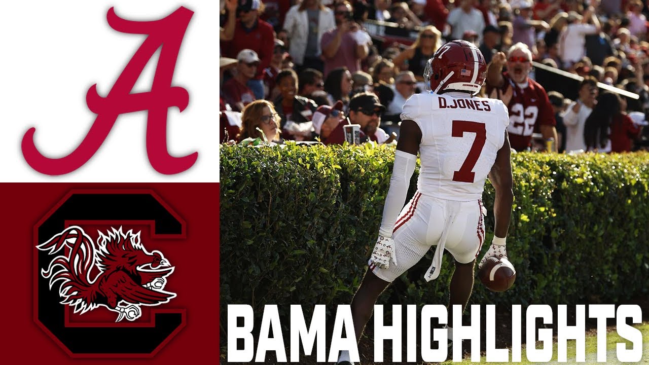 Alabama’s Highlights vs. South Carolina | 2025 CFB | HD - YouTube