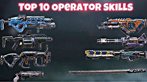 Top 10 OPERATOR SKILLS IN CALL OF DUTY MOBILE in Season 9-The Conquest(iOS, Android )