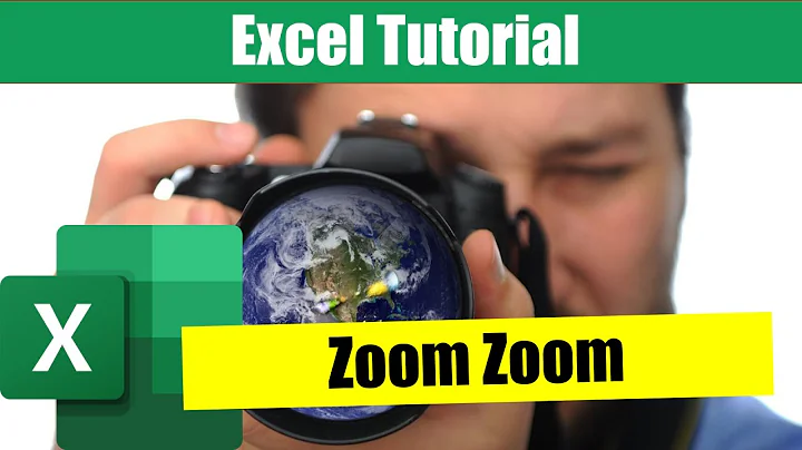 How to Zoom In and Out of an Excel Spreadsheet