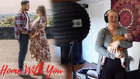 Abbey Singing Her Official Song With Baby Hazel | Behind The Scenes *HOME WITH YOU*