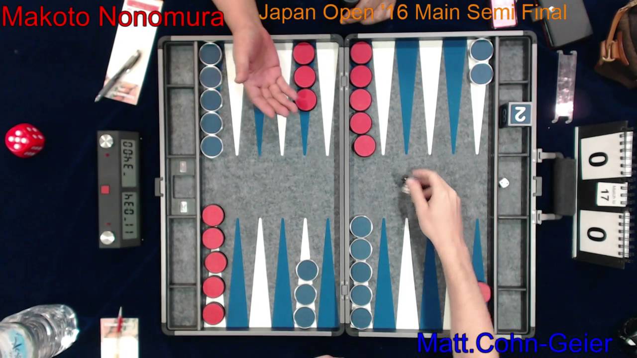 22nd Japan Open (Backgammon Festival 2016) YouTube