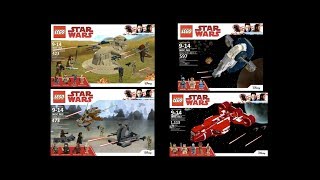 Custom Lego Star Wars Sets - Mustafar Duel, Jango Fetts Slave 1