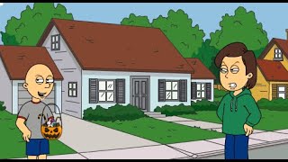 Clic Caillou Steals Candy In Halloweengrounded Shoutout To