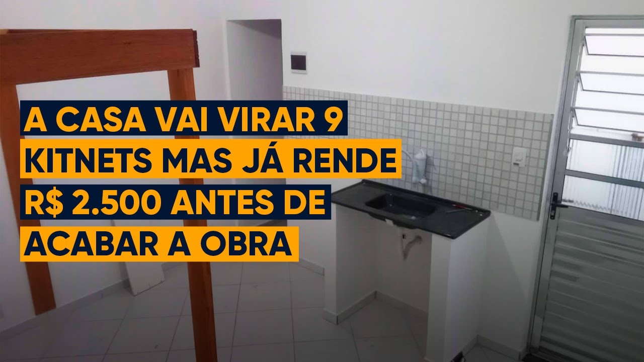 Como transformar 1 casa em 9 kitnets