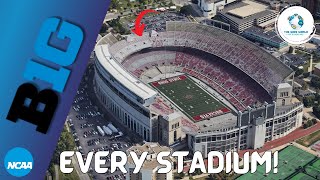 Big 10 College Football Stadiums