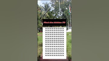 "99% People Failed This Hidden Number Puzzle 😱