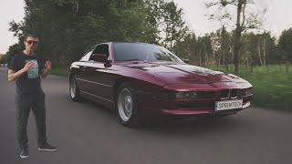 Люксовое купе из 90х, BMW 850i V12! Vlog #5