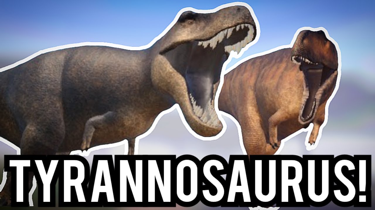 V7) Tyrannosaurus Showcase! | Dinosaur World Mobile Roblox - YouTube
