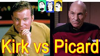 Kirk Versus Picard - The Gang Presents