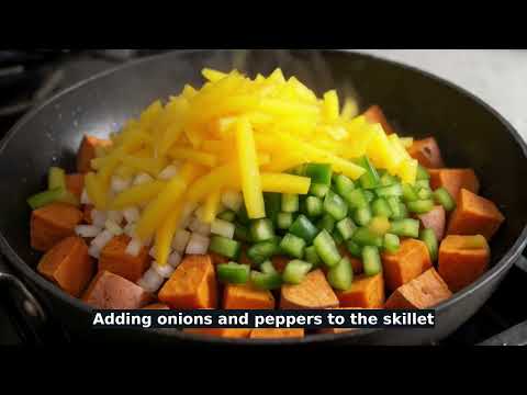 Savory Sweet Potato Hash with Fried Eggs recipe video thumbnail