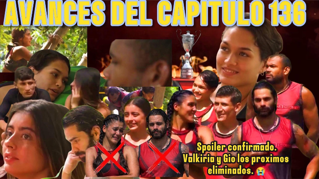 AVANCES DEL CAPITULO 136-Spoiler,salen eliminados Valkiria y Gio 😭Rata y zambrano a la final.