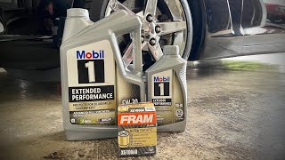 Full Synthetic Mobil 1 Oil Change On My 2008 Corvette C6