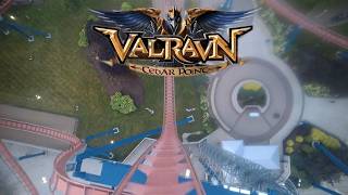 Valravn - Cedar Point (Front Row Coaster POV)