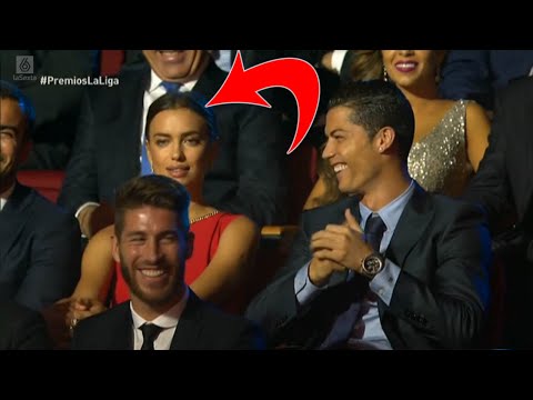 Reacción de Irina Shayk cuando Eva Hache Coquetea a Cristiano Ronaldo