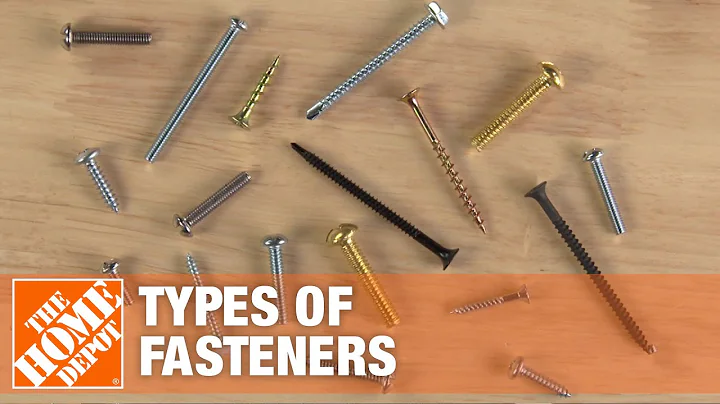 Types of Fasteners | The Home Depot