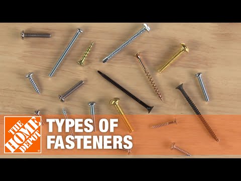 Types of Fasteners | The Home Depot