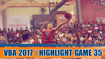 Highlight VBA 2017 || Game 35: Thang Long Warriors vs Hanoi Bufaloes 22/10