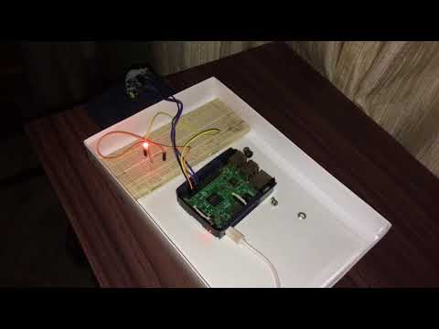 Motion detection using raspberry pi