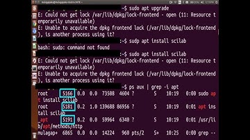 Ubuntu--E: Could not get lock E:Unable to acquire the dpkg frontend lock is another process using it