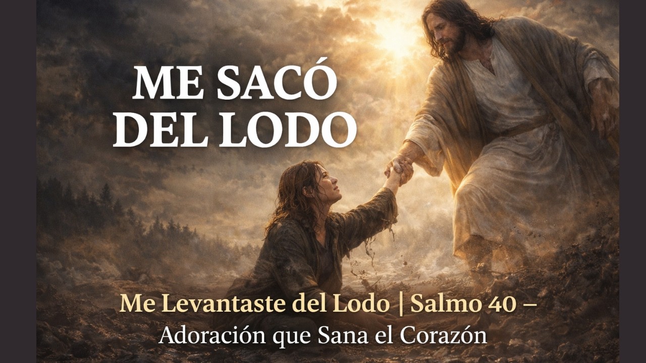 Me sacó del lodo | Salmo 40 Cantado (Adoración que levanta tu fe)