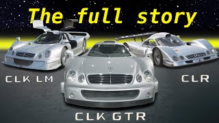 The Full Story - Mercedes-Benz CLK GTR & CLK LM & CLR - Race & Street Versions