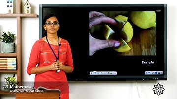 Grade 3 Mathematics Chapter 6 Class 1 Fractions in real life