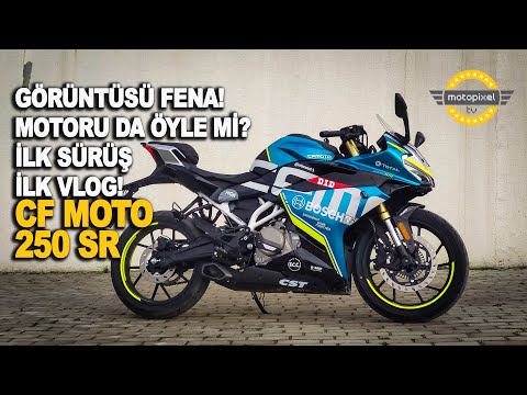 CF Moto'nun Şaheseri 250SR ile İlk Günümüz!!!