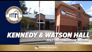 Georgia Southern University Housing Kennedy Hall and Watson Hall 2022 First Zoom Meeting 7.21.22