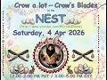 Crow a lot at the Nest with Crow's Blades. Knife unboxings, Knife talk and knife Maintenance.