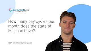 How many pay cycles per month does the state of Missouri have?