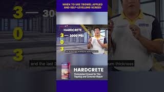 Self-Leveling vs Trowel-Applied |  HardCrete &amp; Level-Up Comparison Guide for Concrete Flooring