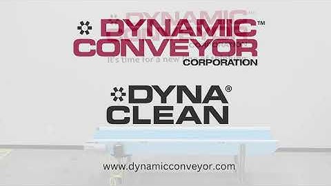 Introduction to DynaClean S Series Standard Conveyor